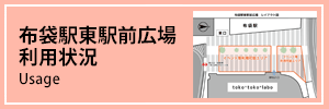 布袋駅東駅前広場利用状況